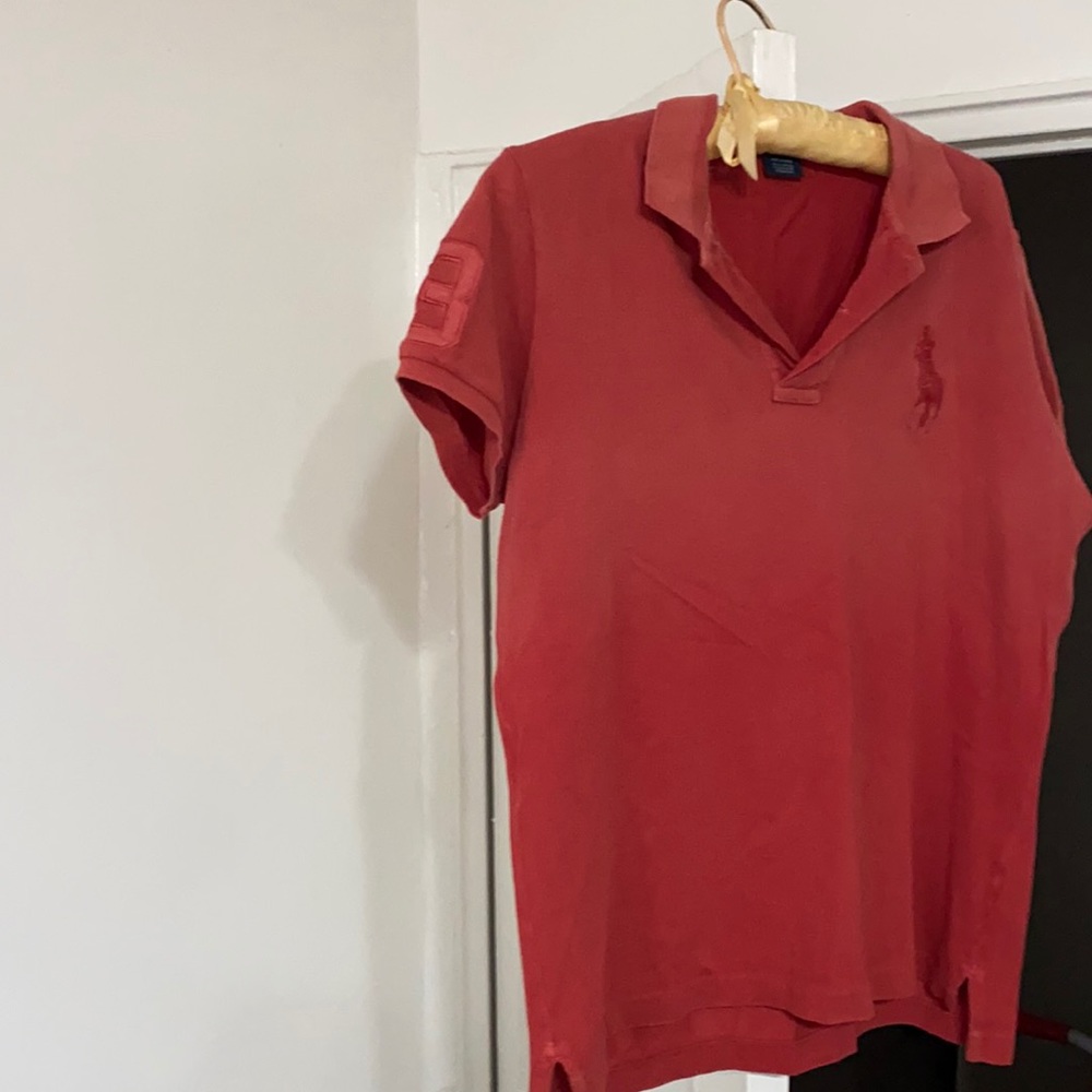 Authentic Skinny Fit Big Pony Polo Shirt